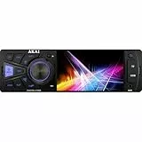 Akai CA015A-4108S car Media Receiver Black 100 W Bluetooth