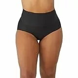 Maidenform Damen Shapewear Slip, Bauch, Straffe Kontrolle, Unterwäsche, Straffender Shaper Zähme Dein Bauchspitzenhöschen, Schwarz, S