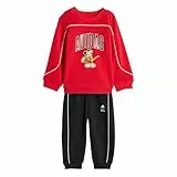 adidas Unisex Baby DISNEY MICKEY MOUSE JOGGER, pure ruby/off white, 3-4 Years