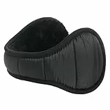 Dwenarry Winter Ohrenwärmer Herren Ohrenschützer Damen Verstellbar Ohrwärmer Wärme Schwarz Earmuffs 1 Stücke