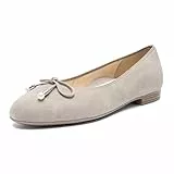 ARA Ballerina 31324-07, Rauleder, Beige, Damen EU 6/39