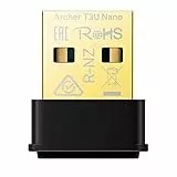 TP-Link Archer T3U Nano WLAN Stick für PC, 𝐀𝐂𝟏𝟑𝟎𝟎 𝐃𝐮𝐚𝐥𝐛𝐚𝐧𝐝 USB-Netzwerkkartenadapter, Nano-Größe, MU-MIMO, WPA3, Windows und Mac OS