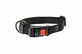Karlie Art Sportiv Plus Halsband verstellbar neue universal Farben Mix and Match L: 45 - 65 cm B: 25 mm L schwarz