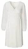 Noppies Maternity Damen Jaya midi Dress LS Kleid, Cremefarben-n148, Medium