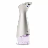 Umbra Otto 280ml Automatischer Schaumseifen-und Handdesinfektionsmittelspender, Schäumender Seifenspender mit Sensor, Nickel, Einheitsgröße