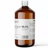 hd-line 1000 ml Glycerin E422, Perfekt für DIY, Pharmaqualität 99,5% Reinheit, Lebensmittelqualität, Raw Material VG, Rein, Vegan, Ph. Eur/USP, 1L