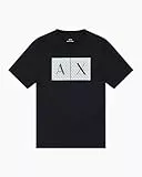 Armani Exchange Herren 8nztck T-Shirt, Schwarz, L