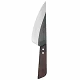 AUTHENTIC BLADES VAY, asiatisches Küchenmesser, Klinge aus Kohlenstoffstahl (20 cm Klinge)