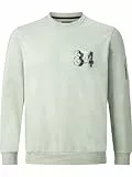 Jan Vanderstorm Herren Sweatshirt Alfi hellgrün, XL - 56/58