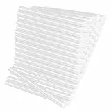 100 Stück Heißklebesticks 7 x 100 mm, Heißklebepistole Sticks Transparente Schnelltrocknend, Klebestifte Kompatibel mit Meisten Klebepistolen, Heißklebestift zum DIY und Reparieren, Klebesticks