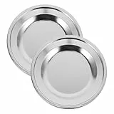 Cabilock 2stücke Runder Weinuntersetzer Aus Edelstahl Hitzebeständiger Flaschenuntersetzer Weinuntersetzer Für Haushalt Untersetzer Für Weinflaschen Runde Für Esstisch