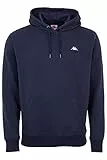 Kappa Hoodie VENNO I Unisex Kapuzen Sweatshirt I Pullover aus hochwertiger Baumwolle I Pulli für Freizeit & Sport I Kleidung für Frauen & Männer L ,19-4024 Dress Blues