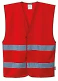 Portwest Iona Weste, Größe: L/XL, Farbe: Rot, F474RERL/XL