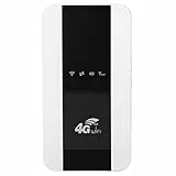 Estink Mobiler Hotspot, 4G LTE Mobiler Hotspot-Router, Unterstützung für 4G / 5G-SIM-Karte, Tragbarer Drahtloser Router mit Langer Akkulaufzeit für Desktops, Laptops, Tablets und Mobiltelefone(M10-3)