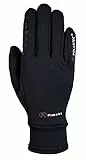 Roeckl Sports Fahrradhandschuh Pino, Unisex Winter Fingerhandschuh, Schwarz 7.5