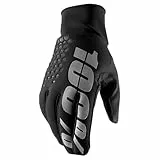 100% Erwachsene Brisker Handschuhe, Schwarz Grau, M