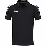 JAKO Herren Poloshirt Power, Schwarz, XL