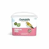 Donath Fly wild. Feed Love. Donath Balkon Mix - schalenfreie Mischung für einen sauberen Balkon - wertvolles Ganzjahres Wildvogelfutter - aus unserer Manufaktur in Süddeutschland - 5 Kg Eimer