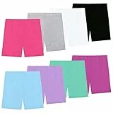 KEREDA Kurze Hose Mädchen Radlerhose Kinder Kurze Leggings Shorts Hosen Sommerhose Sport Boxershorts 2-10 Jahre 8er-Pack 2-3 Jahre C