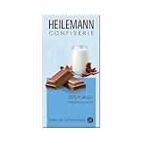 Heilemann Confiserie Schokolade, pure Tafel, 32% Kakao Edelvollmilch-Schokolade, 100 g