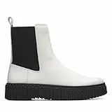 Clarks Damen Torhill Maple Leder Off White Stiefel 41 EU