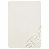 roba Spannbettlaken Safe Asleep 40 x 90 - 45 x 90 - Baby Bettlaken für Stubenwagen und Wiegen - Bio Baumwolle - GOTS und Oeko-Tex Standard 100 - Canadien White