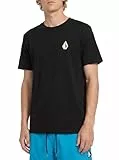 Volcom Herren Blaquedout Short Sleeve Tee T-Shirt, Schwarz, XX-Large