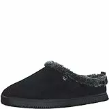 s.Oliver Damen Pantoffeln zum Reinschlüpfen Flauschig, Schwarz (Black), 39 EU