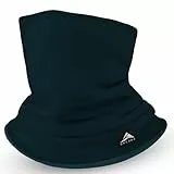 GXCROR Winter Schlauchschal, Wendbarer Fleece Halsschlauch, Winddichte Gesichtsmaske, Warmer Halswärmer für Herren & Damen
