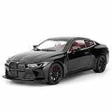 TGRCM-CZ 1/24 Kompatibel für M4 Modellauto, Zinklegierung Pull Back Fahrzeuge Modellauto mit Sound und Licht für Sammler & Kinder ab 3 Jahren alt Geburtstagsgeschenk (Schwarz)