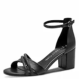 Marco Tozzi Damen 2-28300-45 Sandalen, Black Comb, 41 EU