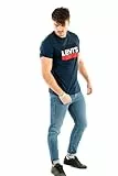 Levi's Herren Sportswear Logo Graphic T-Shirt,Dress Blues,XXL