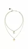 GUESS JUBN04216JWYGT-U Halskette mit Herz und Schlüsseln
