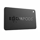 Boompods Boomcard Geldbörsen Finder - Smart Bluetooth Ortungskarte Kompatibel mit Apple Find My App, Schlanke Tracker Karte aus recyceltem Meeresplastik, für Brieftasche, Gepäck und Kinder