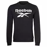 Reebok Herren Identity Fleece Stacked Logo Langarm Graphic Sweatshirt