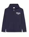 Gant Herren Graphic Full Zip Hoodie Kapuzenpullover, Evening Blue, XL EU