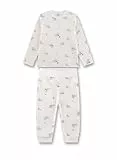 Sanetta Jungen-Schlafanzug Off-White | Nachhaltiger und bequemer Schlafanzug aus Bio-Baumwolle für Jungen. Baby Schlafanzug 092