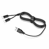 Yattoper Ladekabel Kompatibel mit Wndy's Dream Svpro Beheizte Socken/QZLGD/VICEPLUS Beheizte Socken Beheizbare Socken heizsocken Ersatzbar Kabel