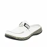 Rieker Damen 46393 Clogs, White 80, 38 EU