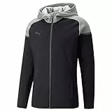 PUMA Herren Teamcup Casuals Kapuzenjacke Schwarz, L