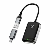 MoKo CarPlay Wireless Adapter für Apple iPhone, Konvertieren Wired CarPlay zu Kabellos Mini Stabile Bluetooth Wireless Car Play Adapter für iPhones iOS 10+&Auto mit OEM Wired Car Play, Plug&Play