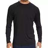 Arcweg UV-Schutz T-Shirt Herren Rashguard UPF 50+ Langarmshirt Sommer Tshirt Strand Schnell Trocknend Leicht Badeshirts Surfen Angeln Wandern Top