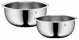 WMF Function Bowls Küchenschüssel-Set, 2-teilig, Ø 22 und 24 cm, Cromargan Edelstahl, multifunktional als Rührschüssel, Salatschüssel, Servierschüssel, stapelbar