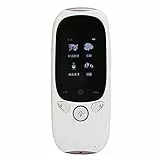 Otufan Sprachübersetzer Mit 2,0-Zoll-Touchscreen, WLAN, On/Off-Line, Echtzeit-Smart-Sprachübersetzer-Übersetzung in 45 Sprachen Für Das Lernen Im Reisegeschäft(Weiß)