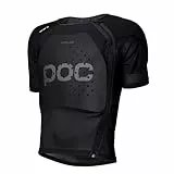POC VPD Air+ Tee Protektor - Optimaler Schutz für Brust, Rücken und Schulter, Uranium Black