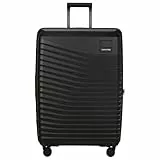 Samsonite Intuo - Spinner L, Erweiterbarer Koffer, 75 cm, 105/115 L, Schwarz (Black)