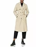 The Drop Noa Trenchcoat für Damen, Hummus, Größe L