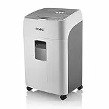 Dahle ShredMATIC 300 P4 Aktenvernichter Autofeed (300 Blatt, Partikelschnitt, öl- und wartungsfrei, Automatischer Papiereinzug) grau