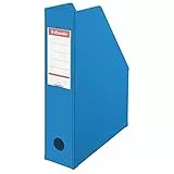 Esselte Stehsammler, 70 mm Rückenbreite, A4, Faltbar, Blau, Vivida Serie, 56005