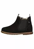 Falcotto Boots aus Veloursleder, schwarz 26